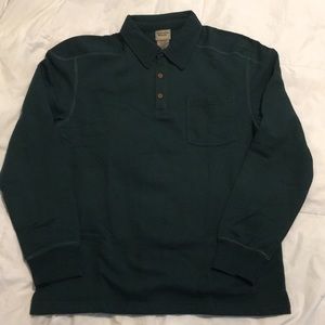 Men’s long sleeve polo